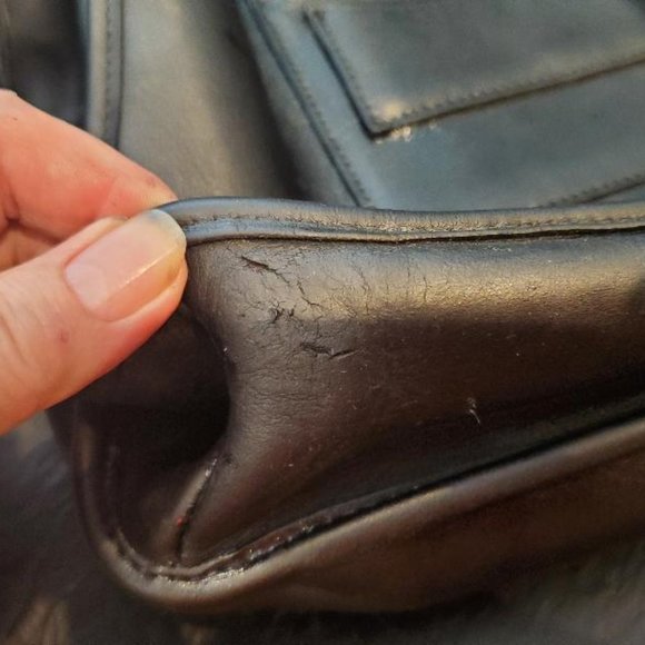 COACH VINTAGE ESSEX 5274 BRIEFCASE Black - Picture 4 of 8